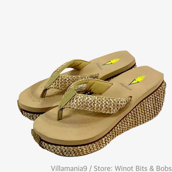 Volatile SZ 6 Island Platform Thong Sandal Women's